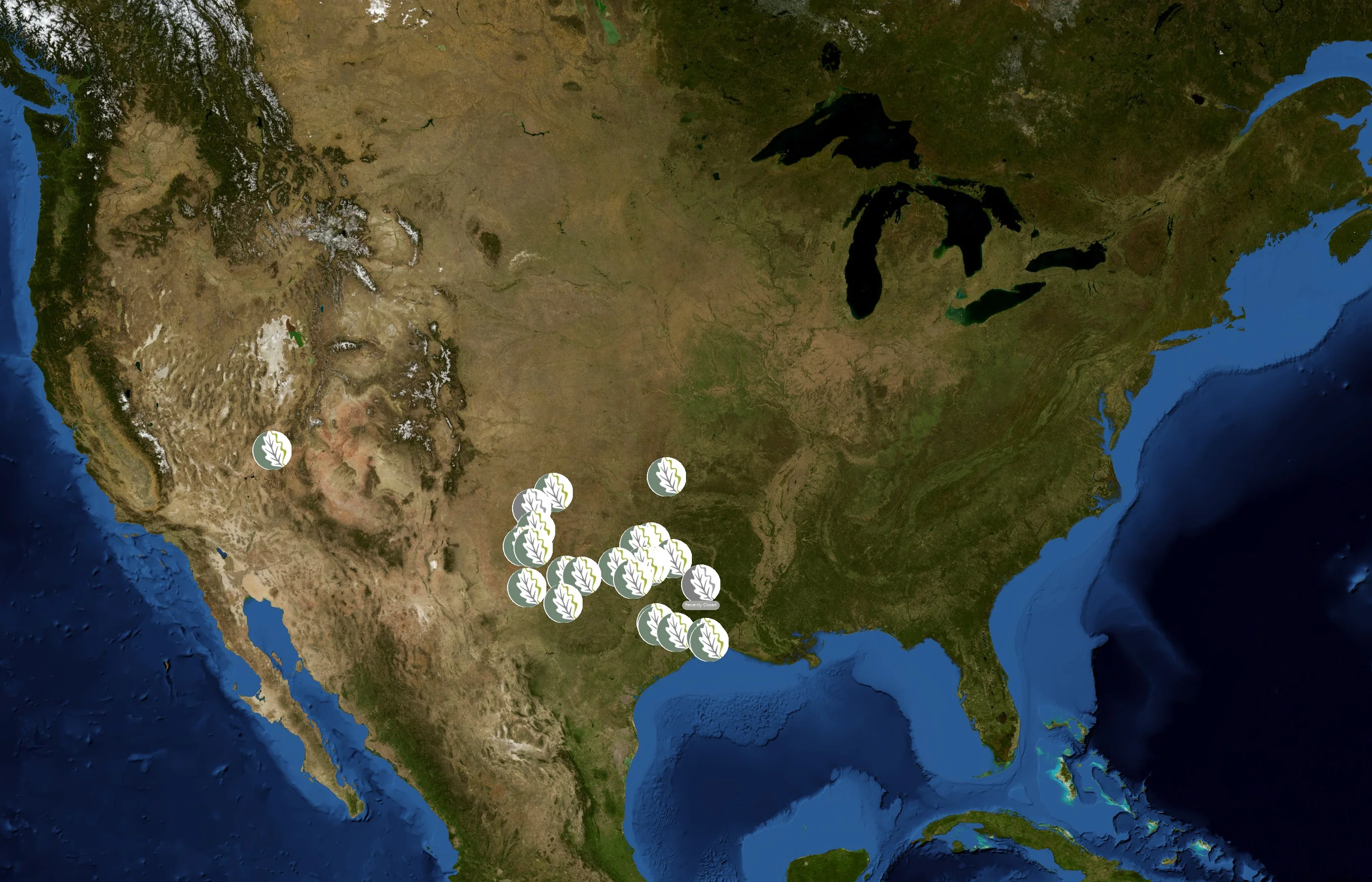 12 Oaks state distribution