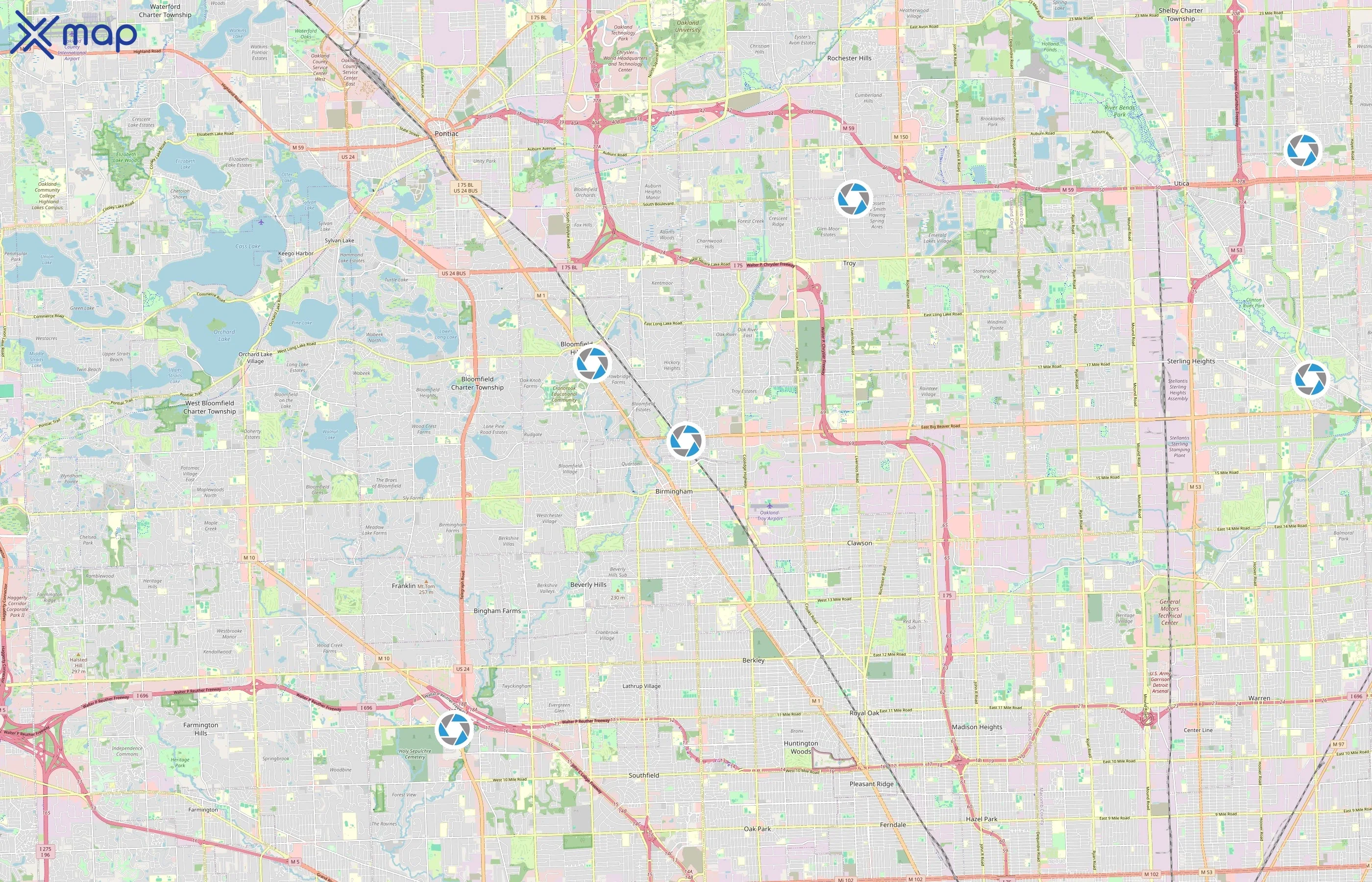 Optalis Health and Rehabilitation area coverage