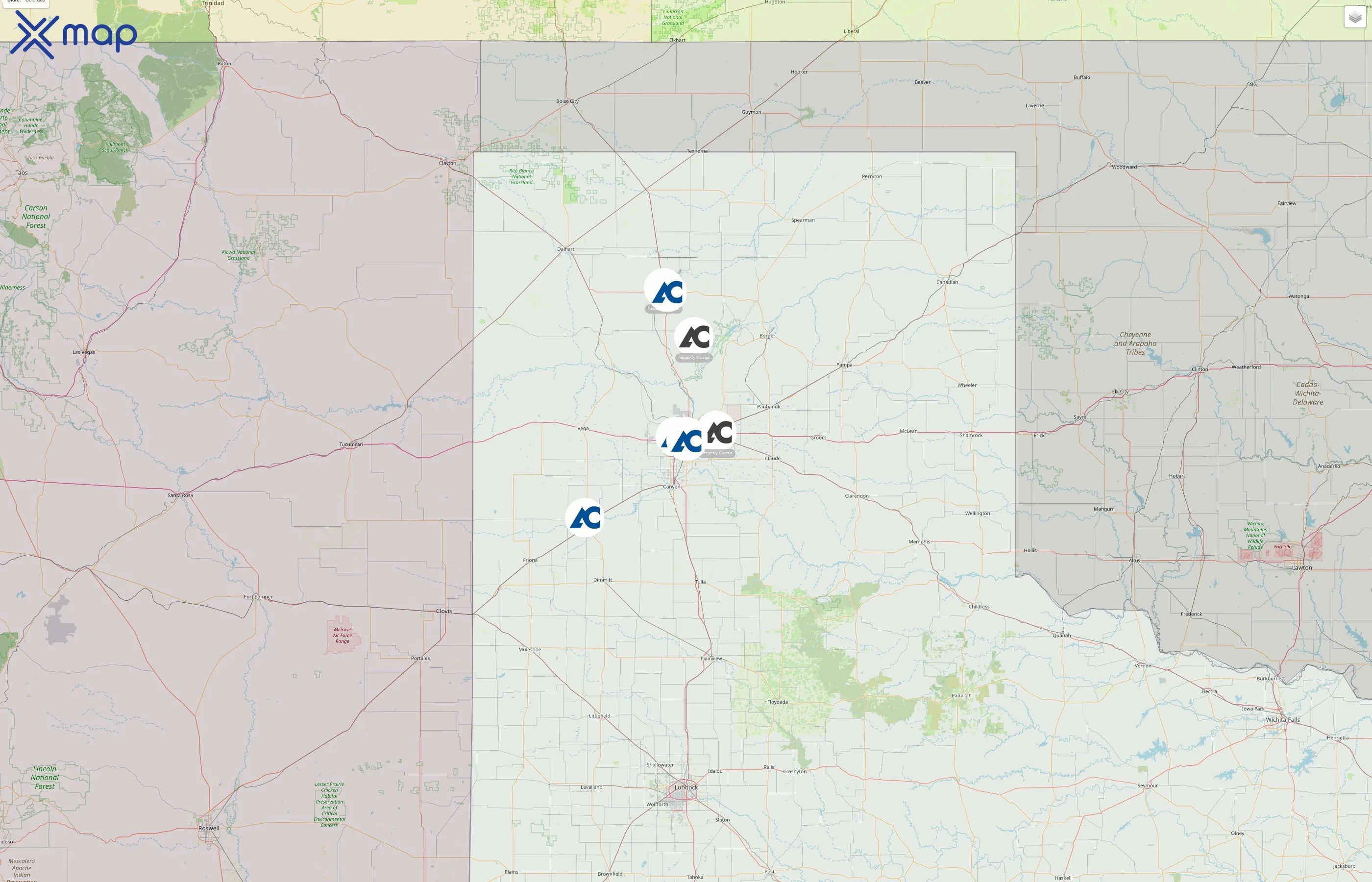 Amarillo College street hotspots