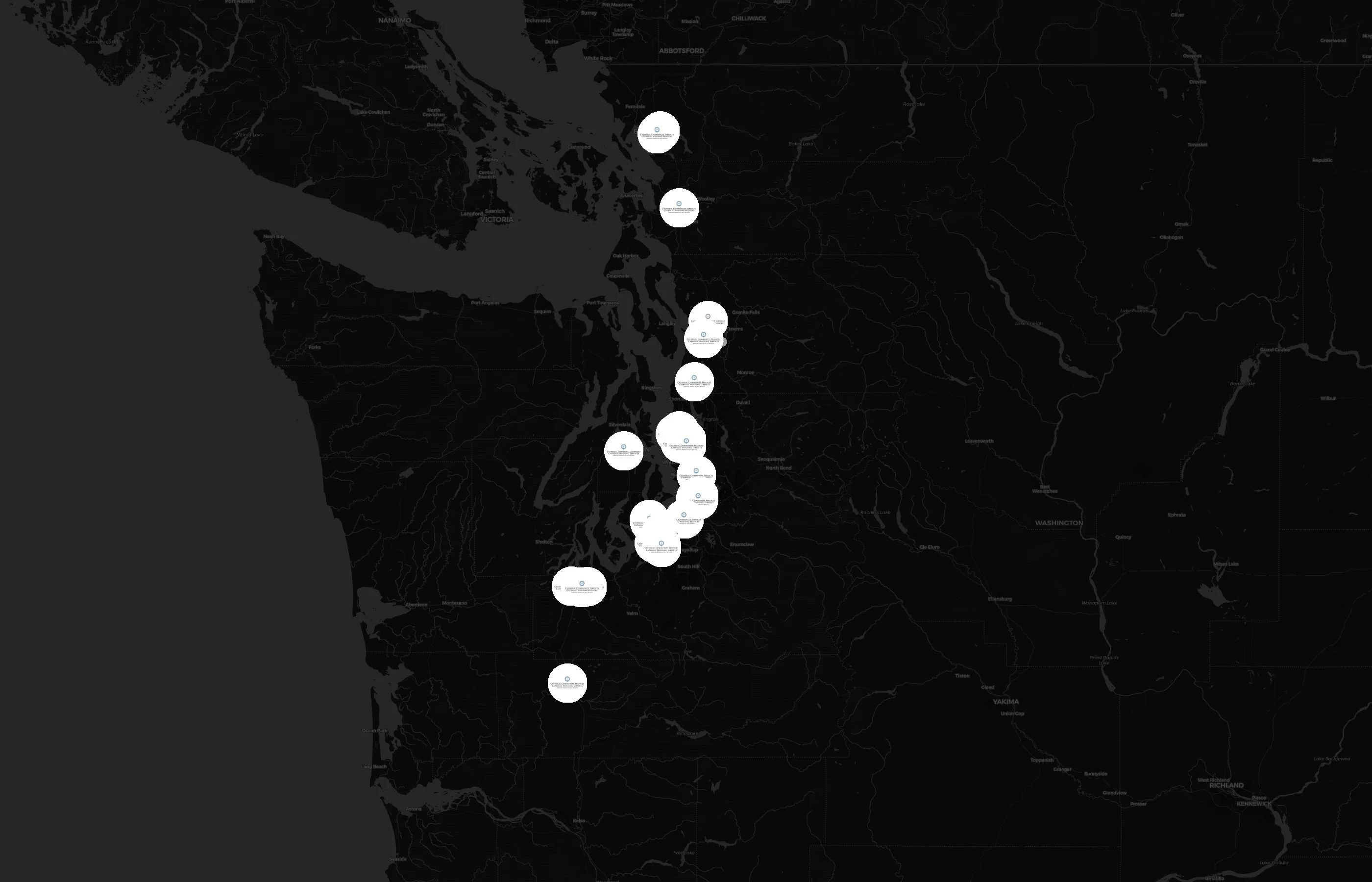 Catholic Community Services of Western Washington city distribution