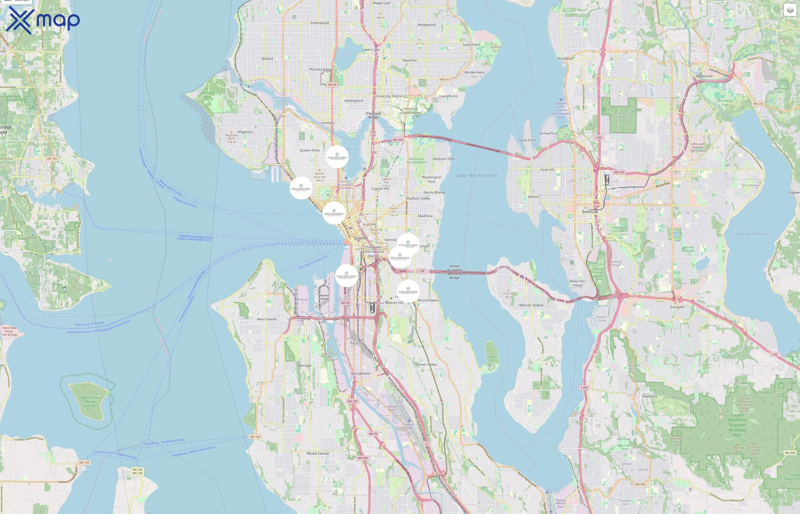 Catholic Community Services of Western Washington traffic data