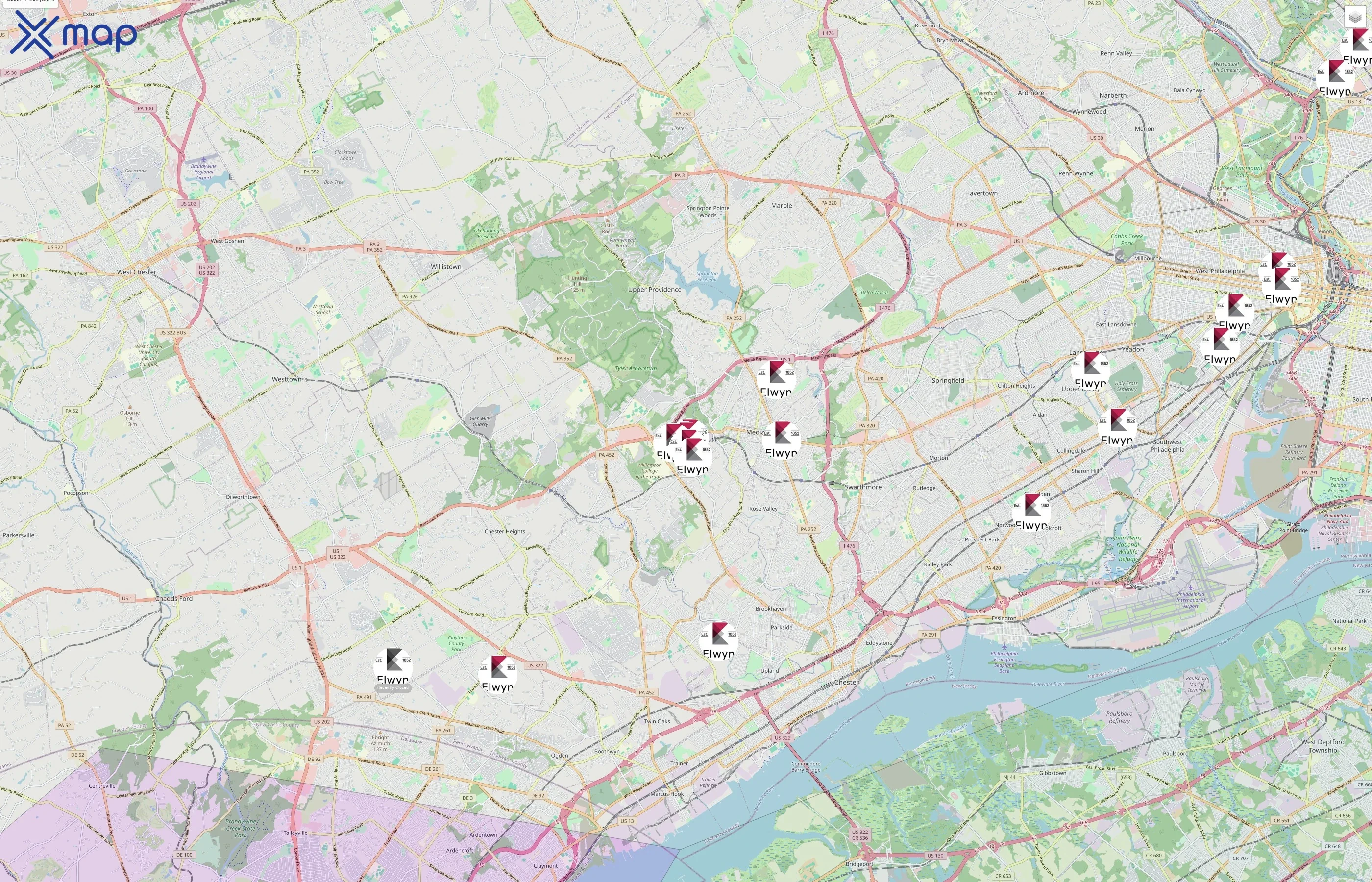Elwyn traffic data