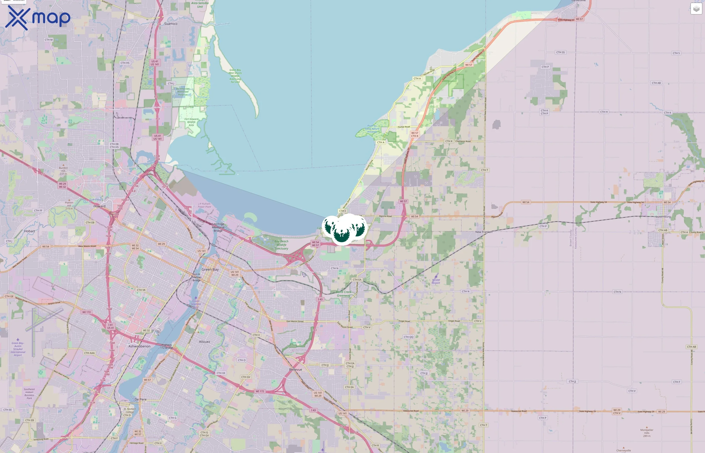 University of Wisconsin-Green Bay traffic data