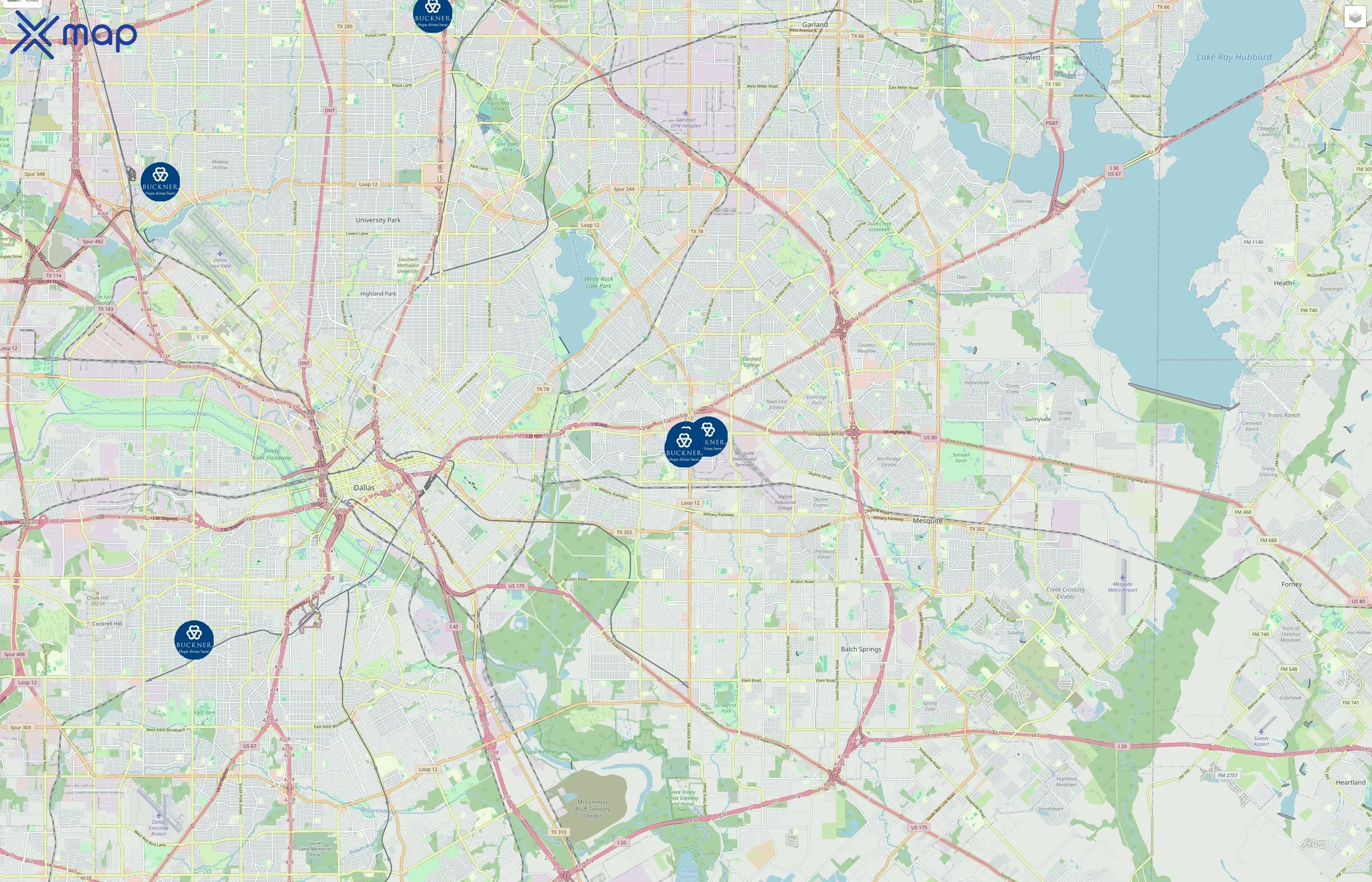 Buckner International traffic data