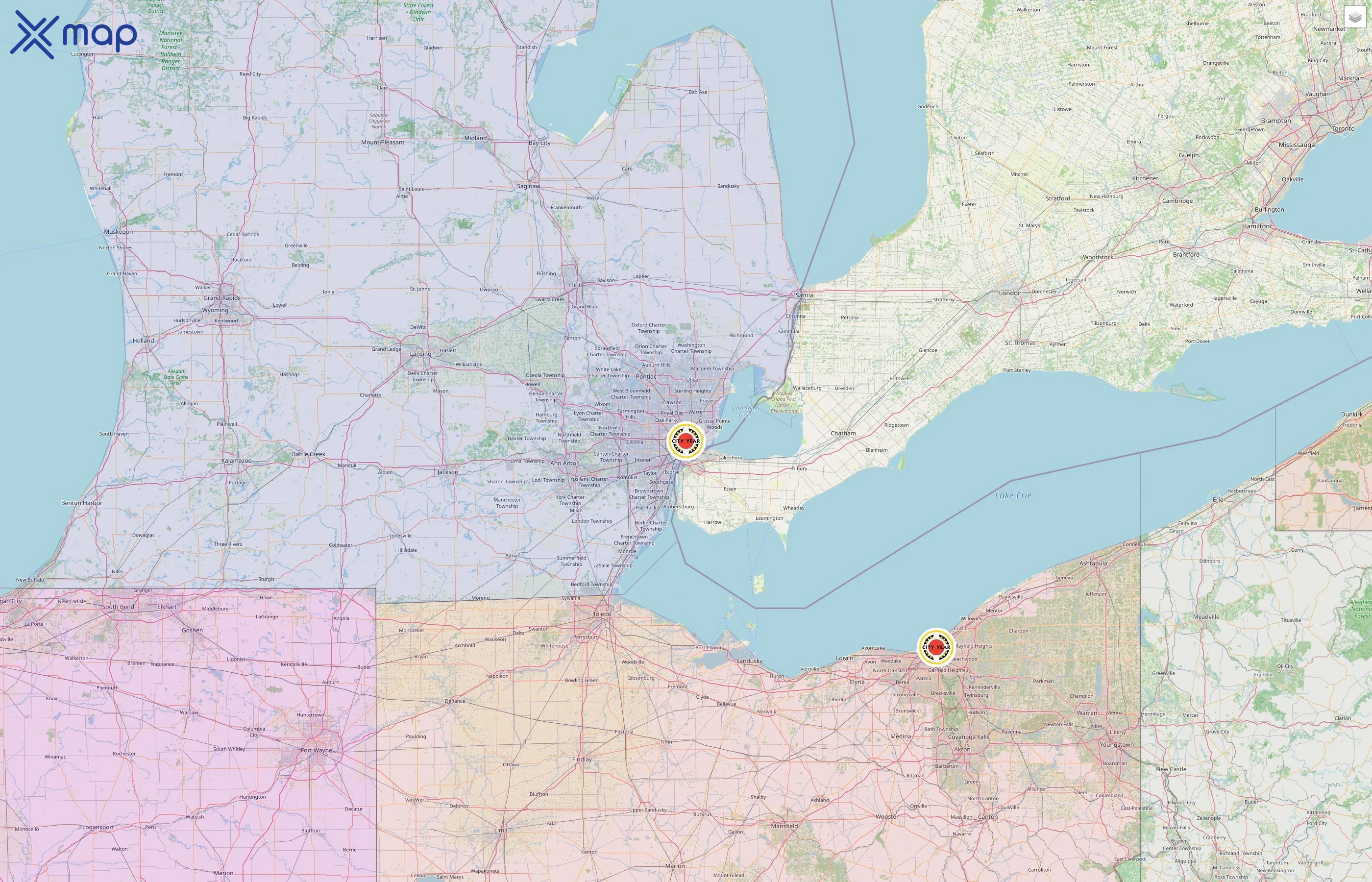 City Year street hotspots
