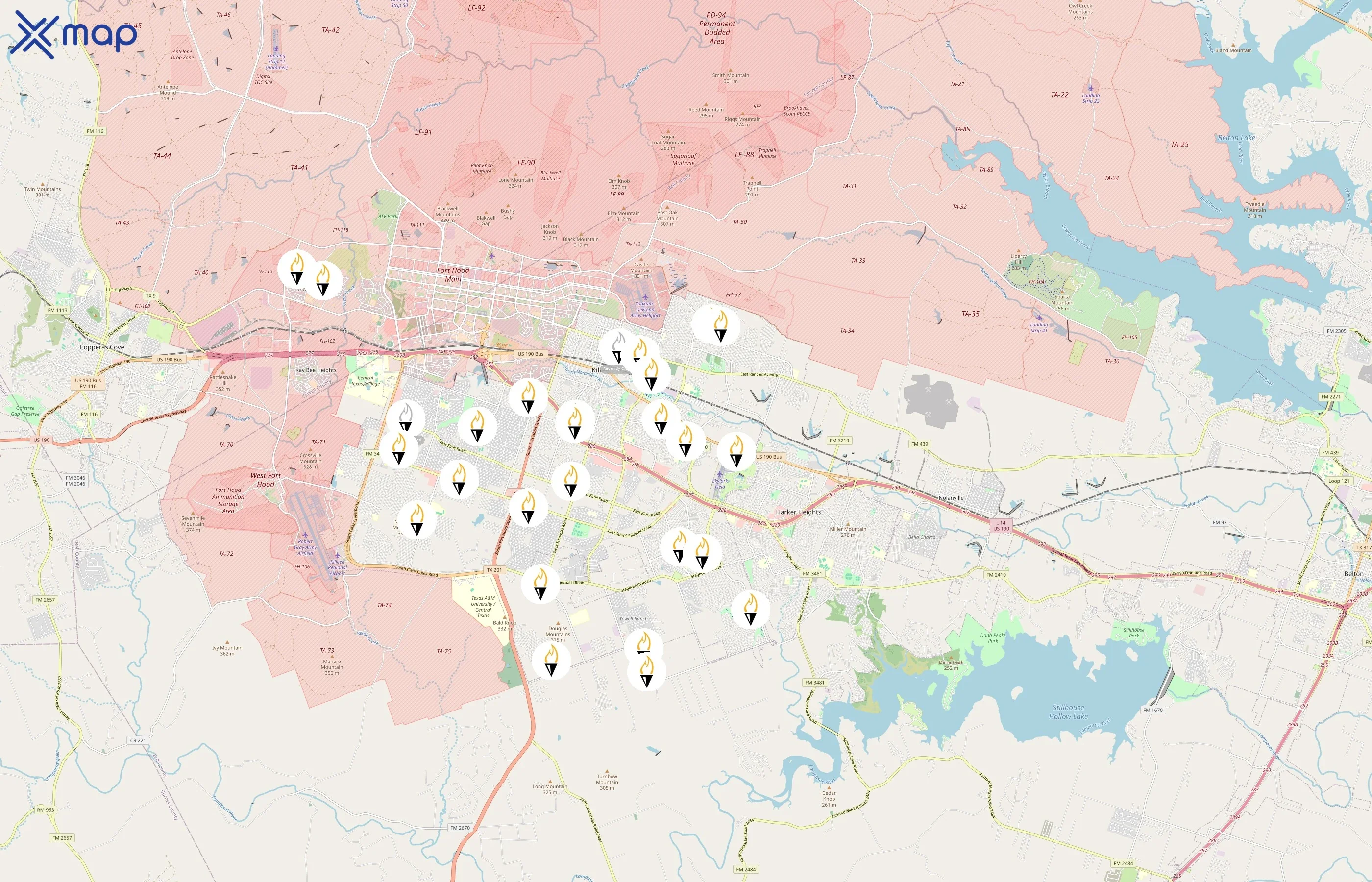 Killeen Independent School District area coverage