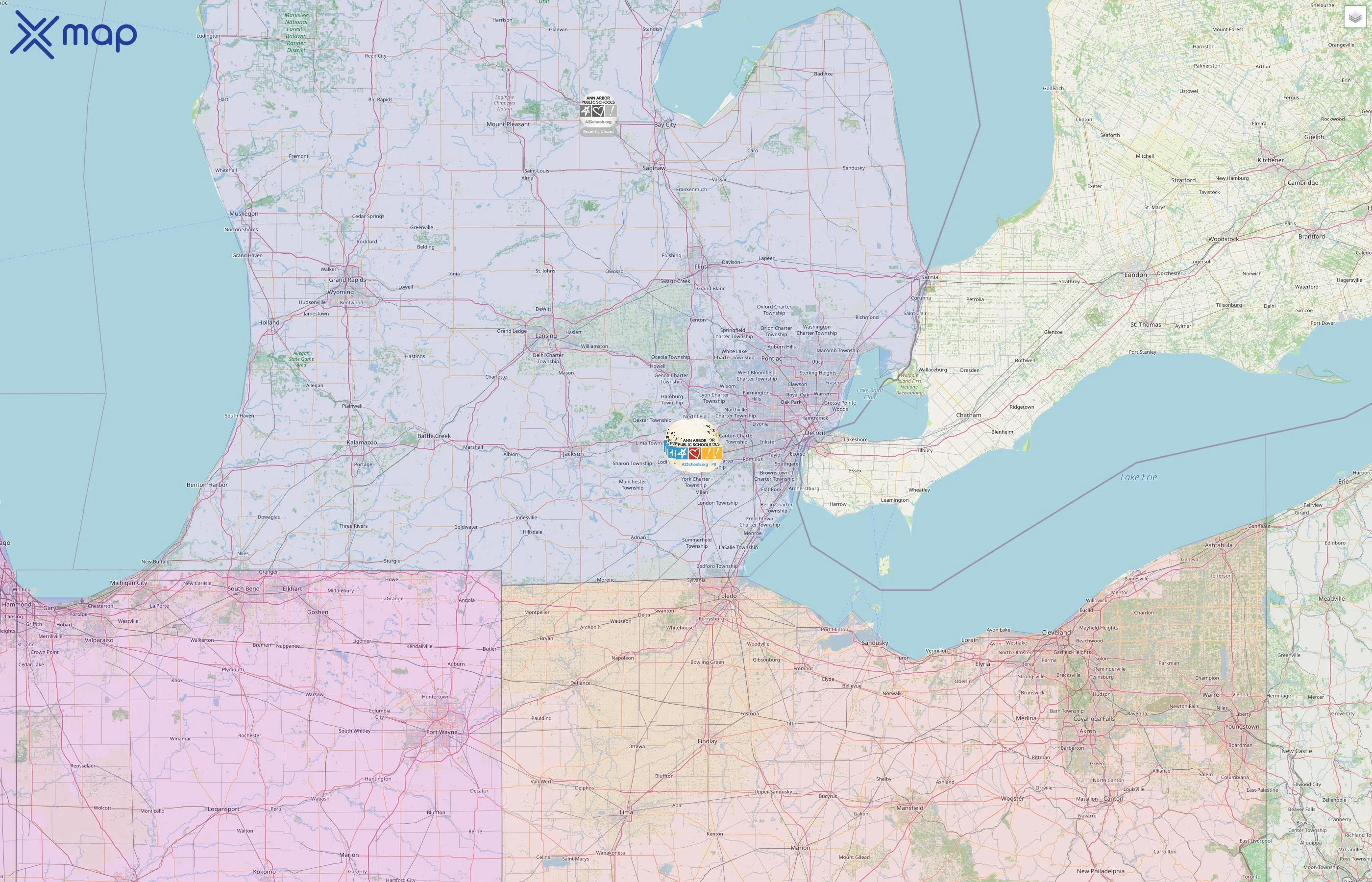 Ann Arbor Public Schools street hotspots