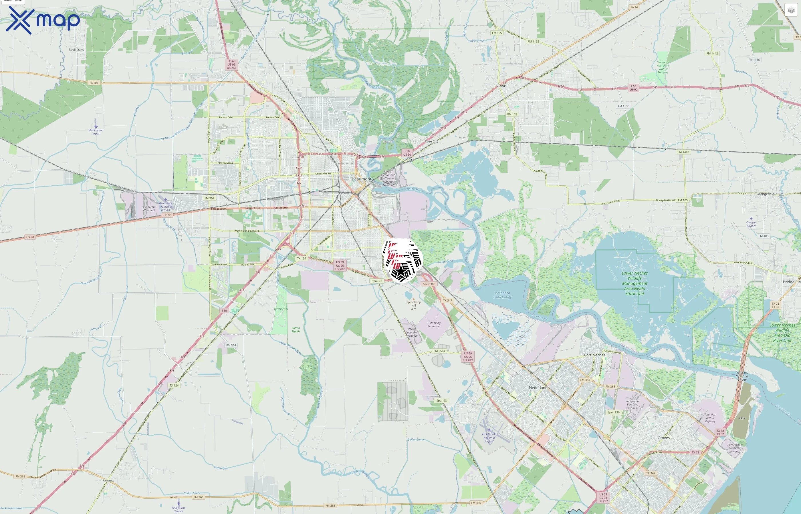 Lamar University traffic data