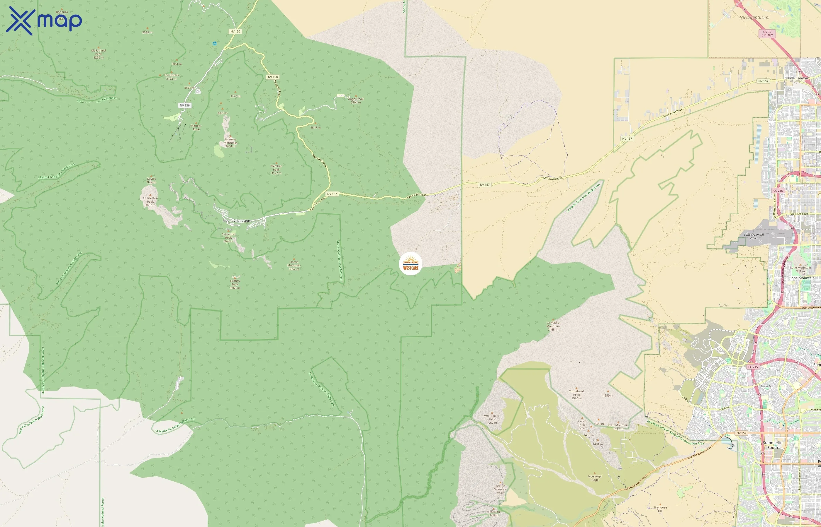 WestCare area coverage