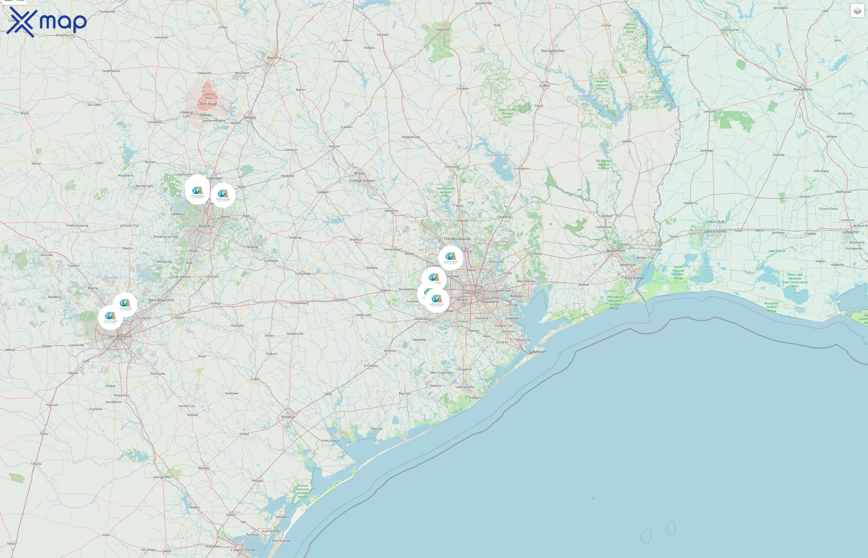 Montessori Kids Universe street hotspots