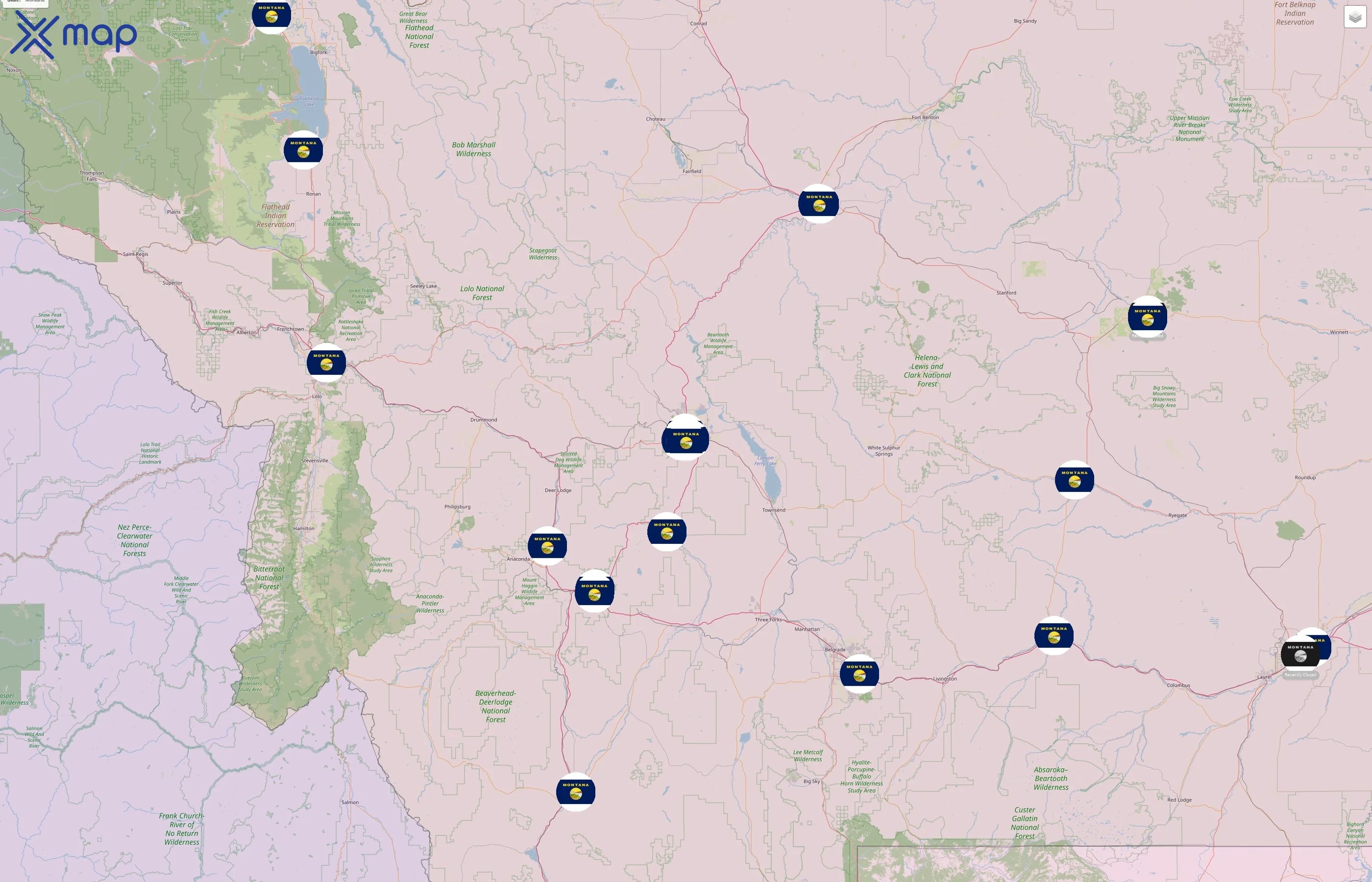 Montana Department of Public Health and Human Services street hotspots