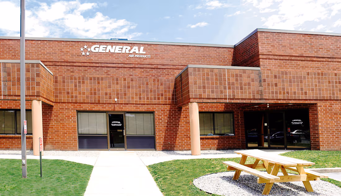 General Air Products fire sprinkler training facility