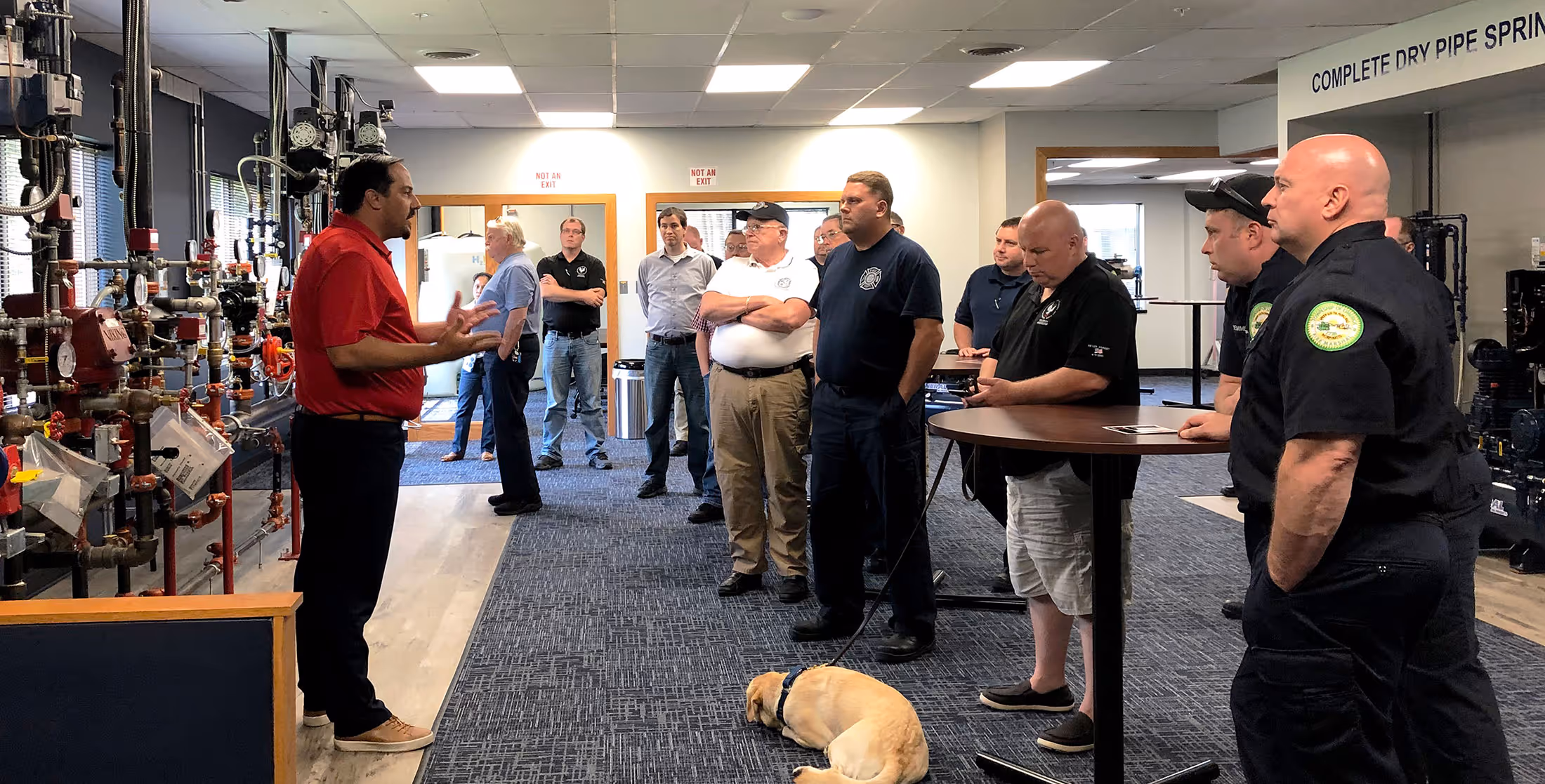 General Air Products Dry Pipe Fire Sprinkler Training Class