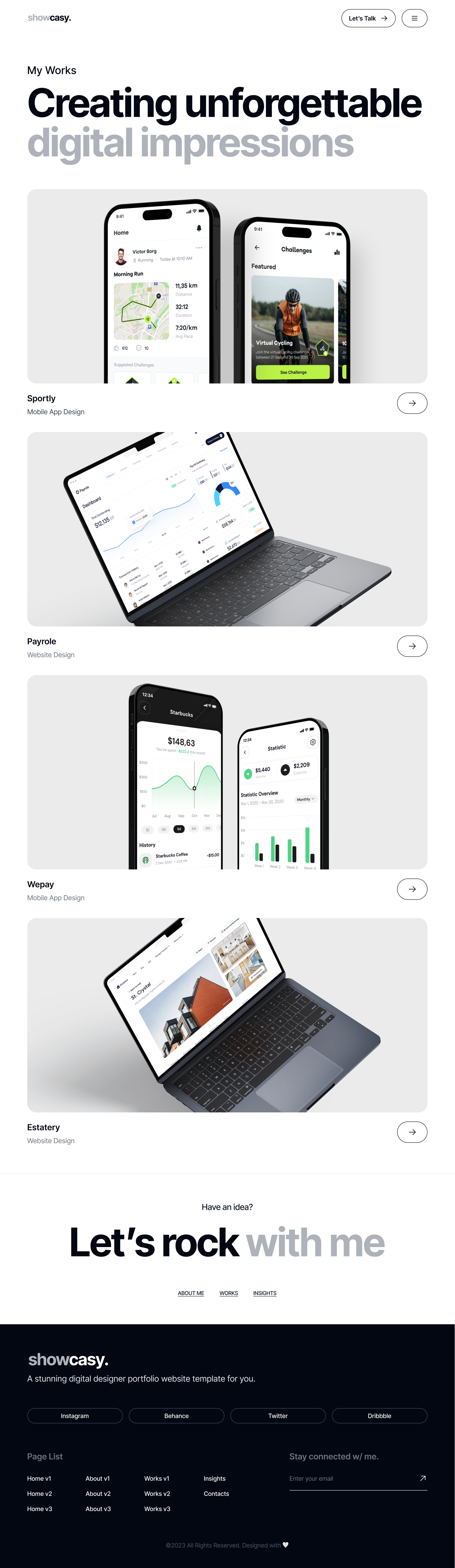 Showcasy - Works V1