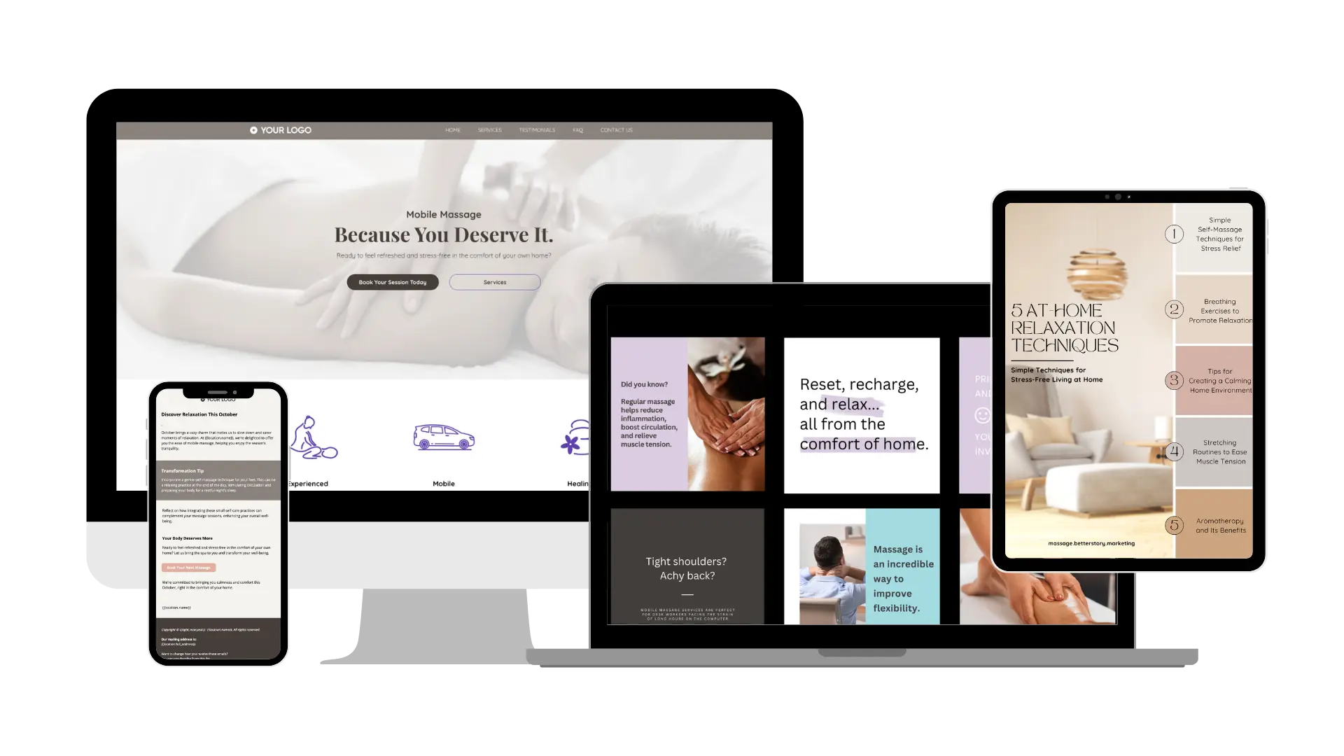 Done-For-You Marketing for Massage Therapist