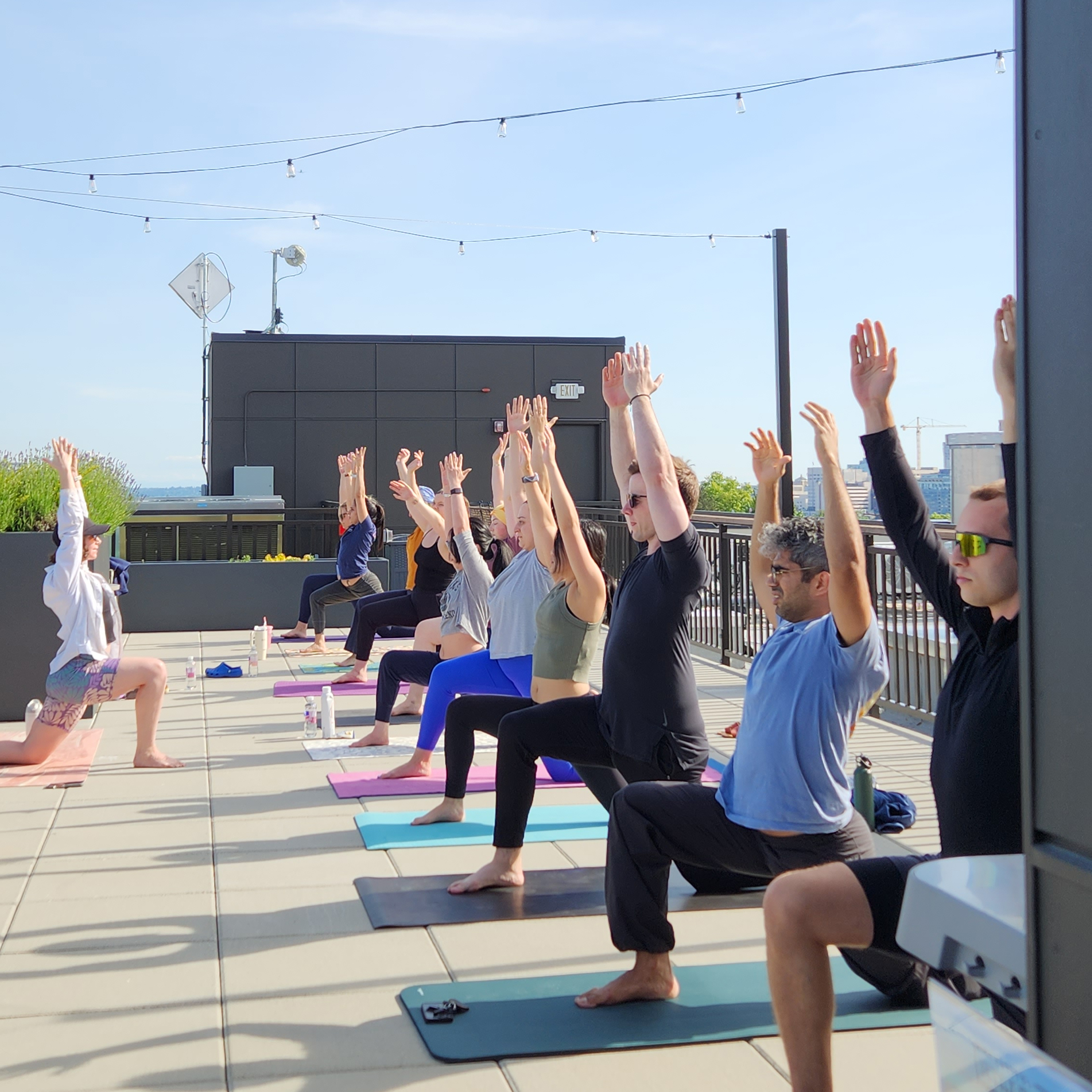 Yoga Event Rooftop