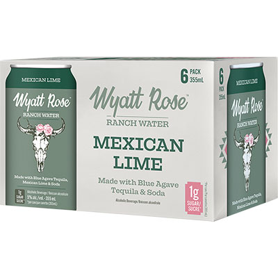 WYATT ROSE RANCH WATER - MEXICAN LIME