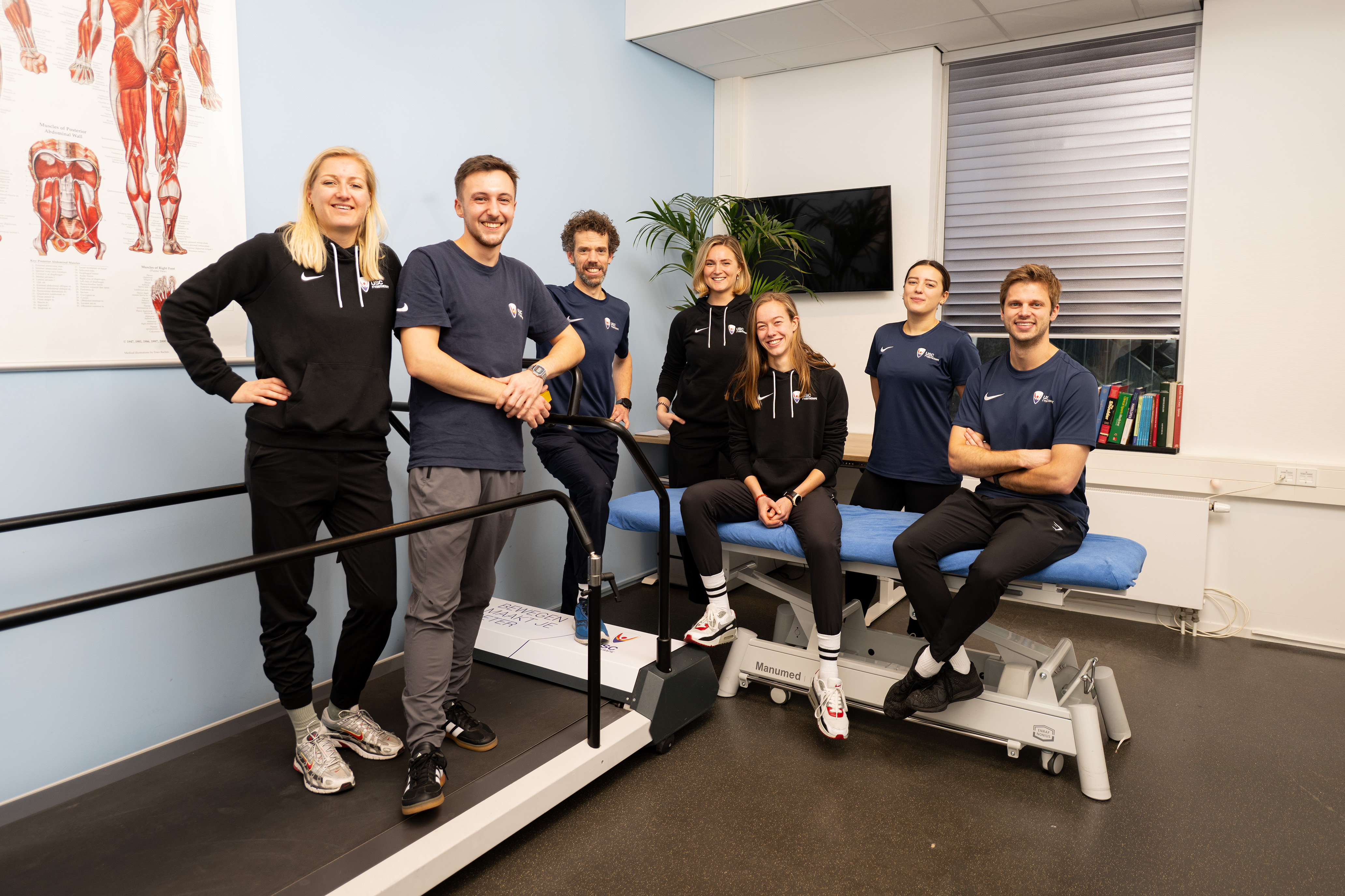 USCfysiotherapie team