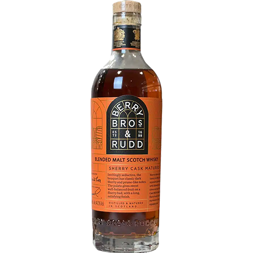 WHISKY BB&RUDD SHERRY