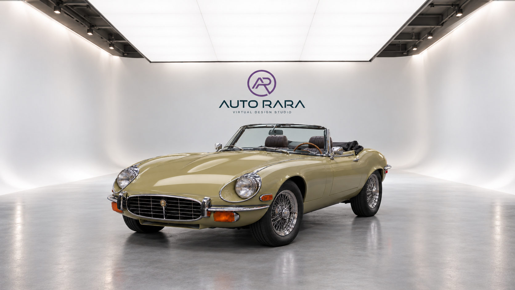 Standard-specification E-type visual control in the virtual studio.
