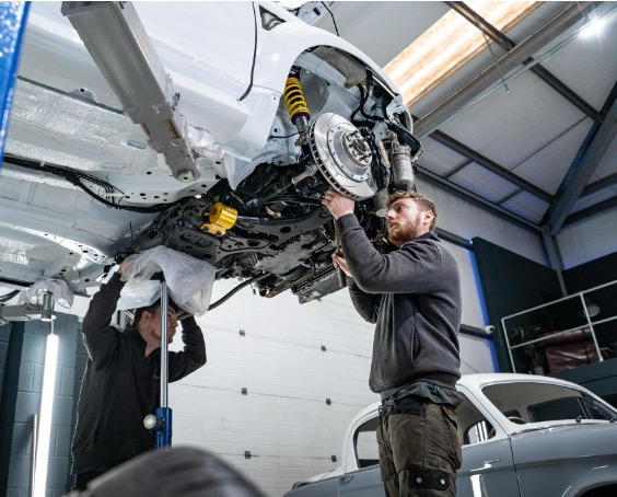 Future classic cars undergoing assessment-led, reversible enhancement