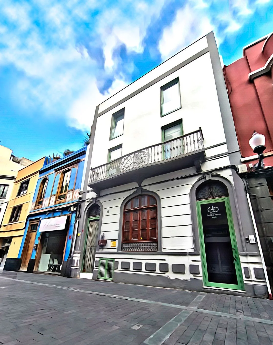 Beautiful building from Singular Holidays vacational rental