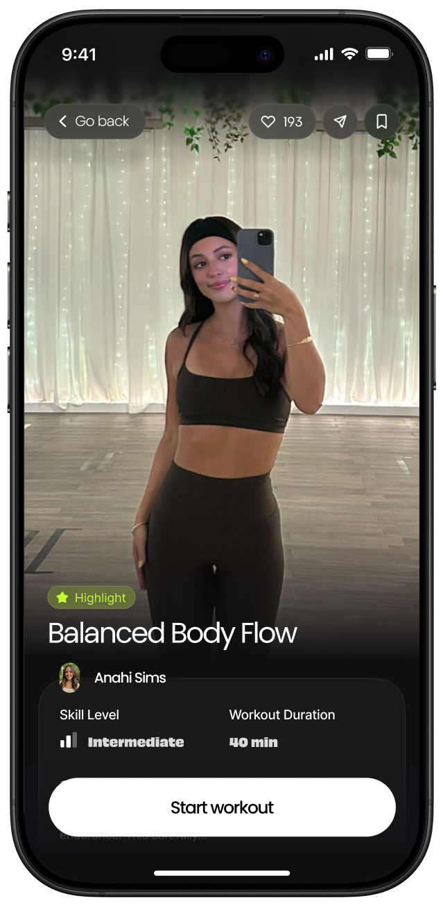 Aalto mobile app UI with two home listings and a title at the top saying 12 new matches