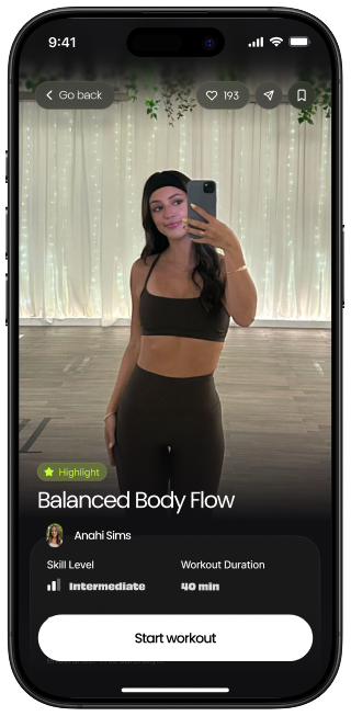 Aalto mobile app UI with two home listings and a title at the top saying 12 new matches