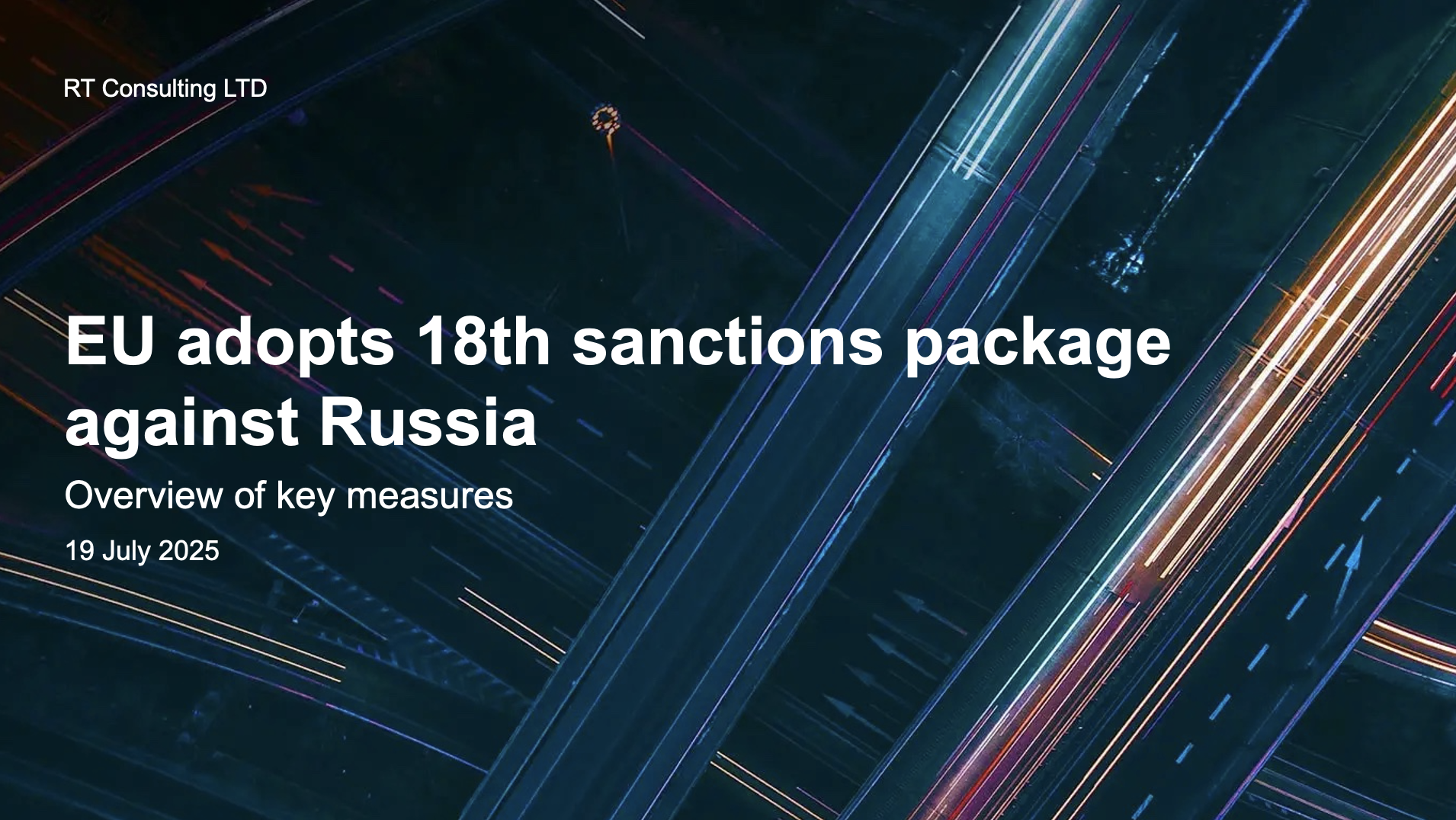 EU adopts 18th Sanctions Package against Russia