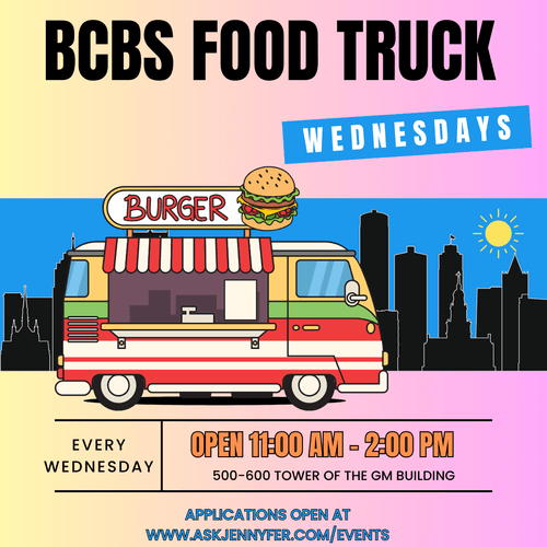 Blue Cross Blue Shield Food Truck