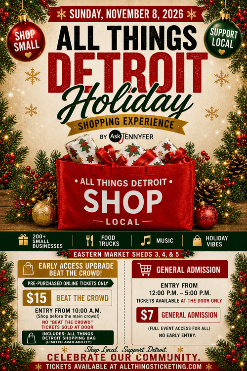 All Things Detroit Holiday Shopping Experience 2026