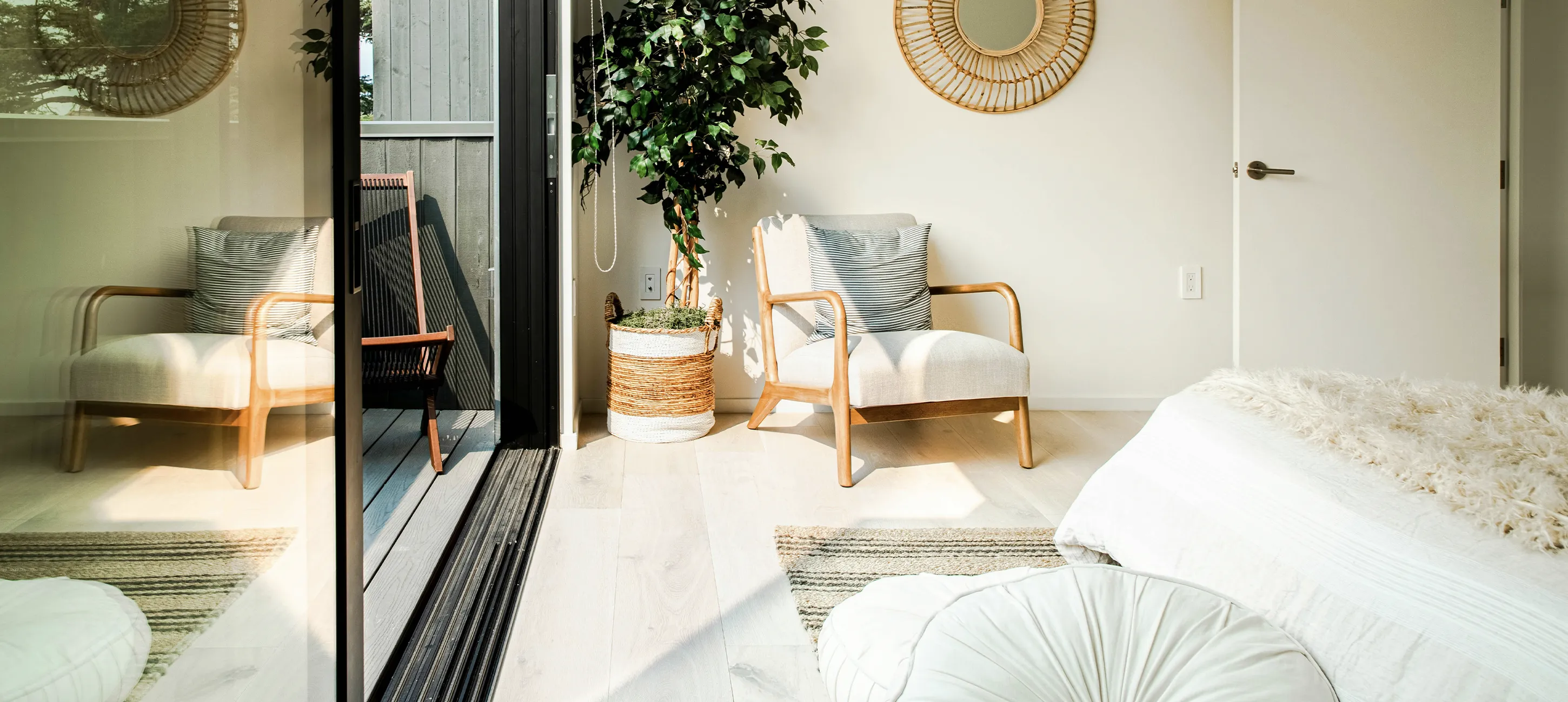Natuurlijk licht in een kamer