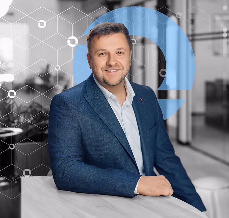 Photo of Dan Radu, Macro's founder.