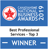 Canadian SME 2019 Winner badge