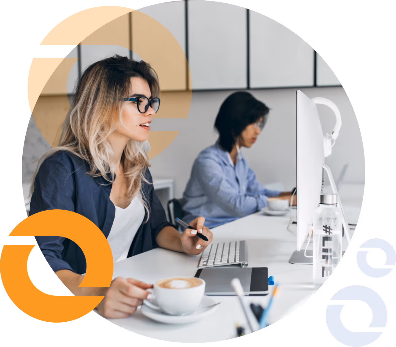 Marketing team making best use of CRM systems