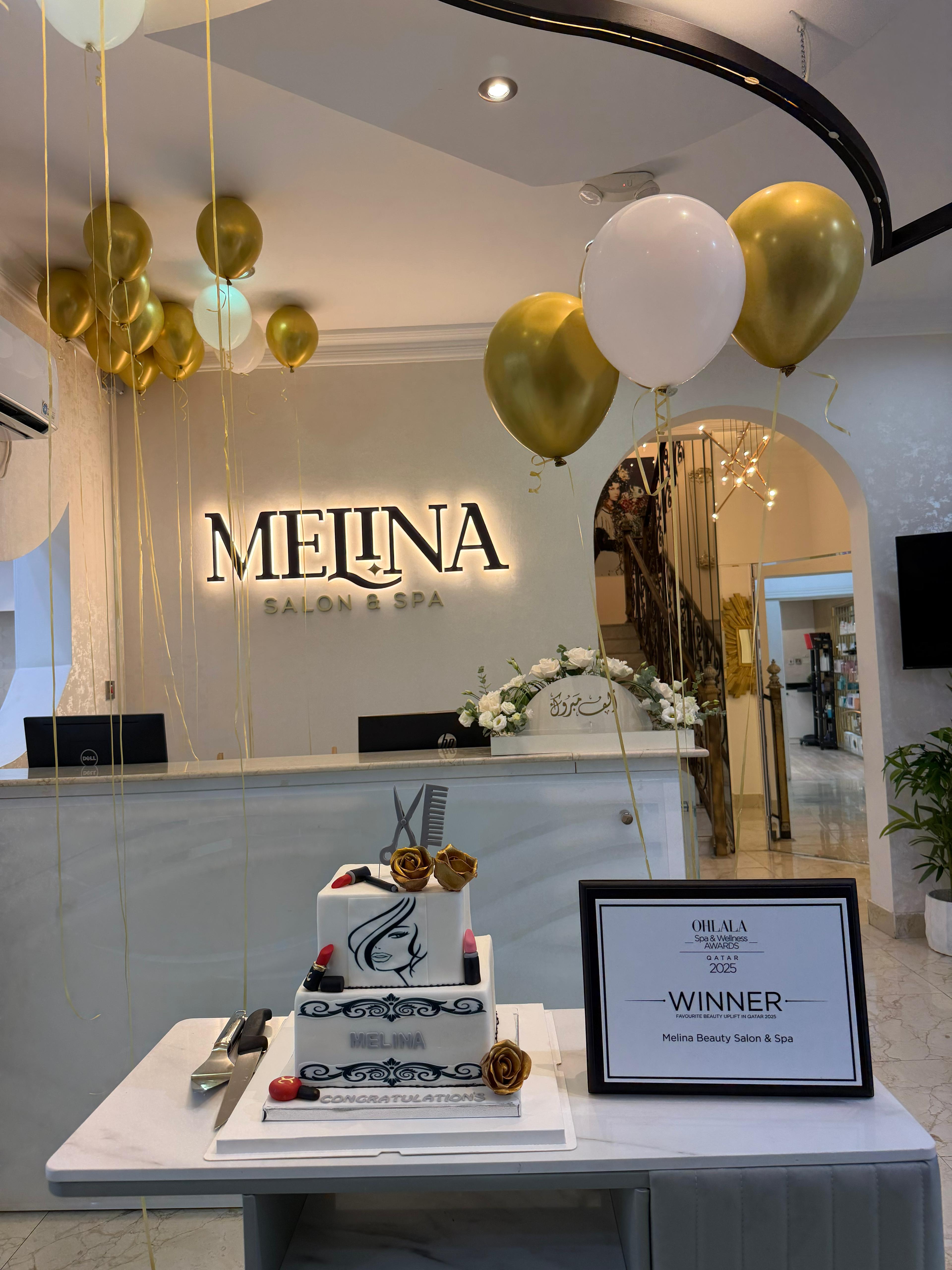 Melina Salon & Spa Wins “Favourite Beauty Uplift” at Spa & Wellness Awards Qatar 2025
