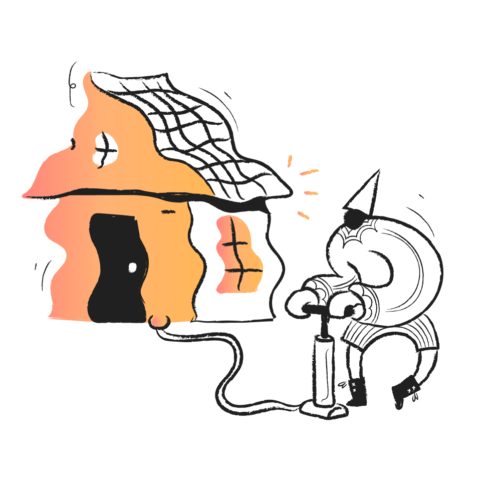 Visualisierung der Idee