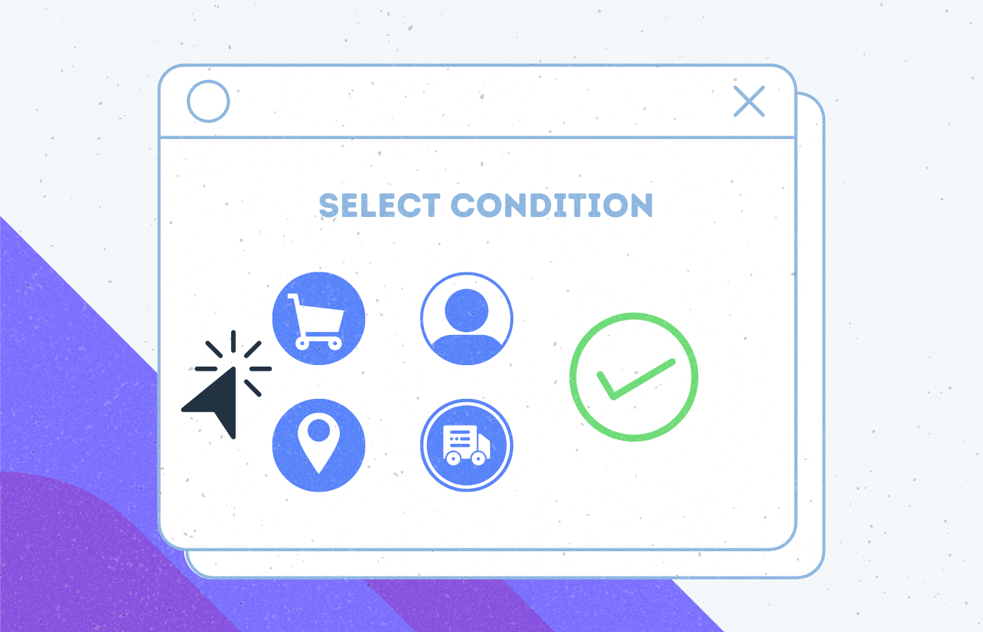 Select from multiple conditions