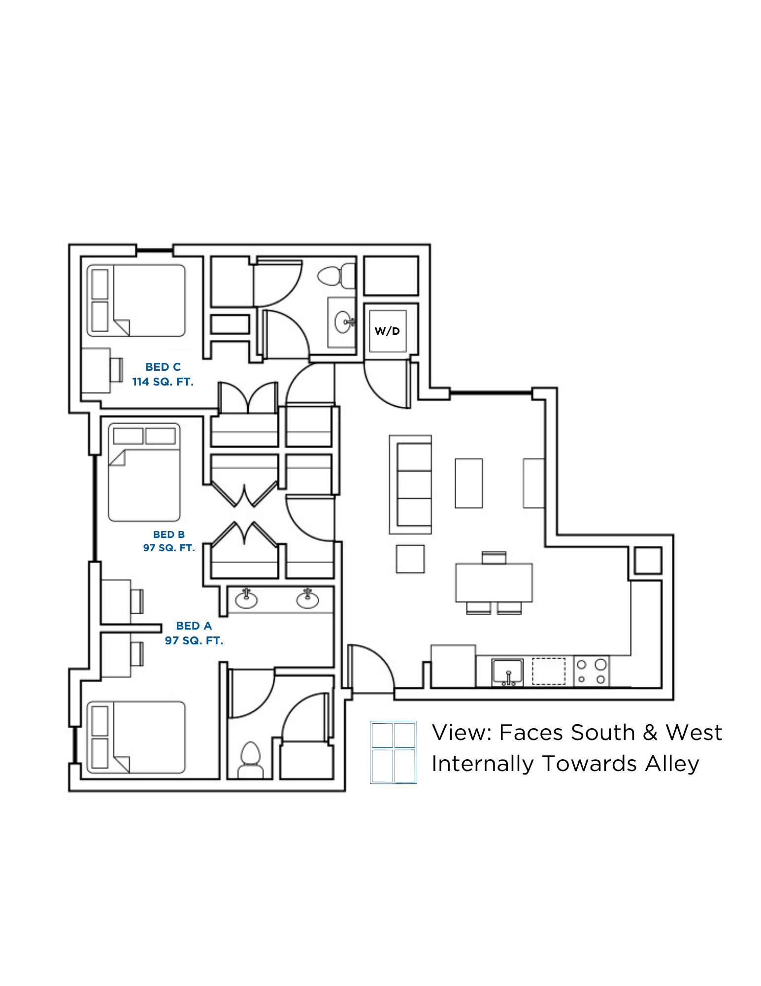 3E Floor Plan