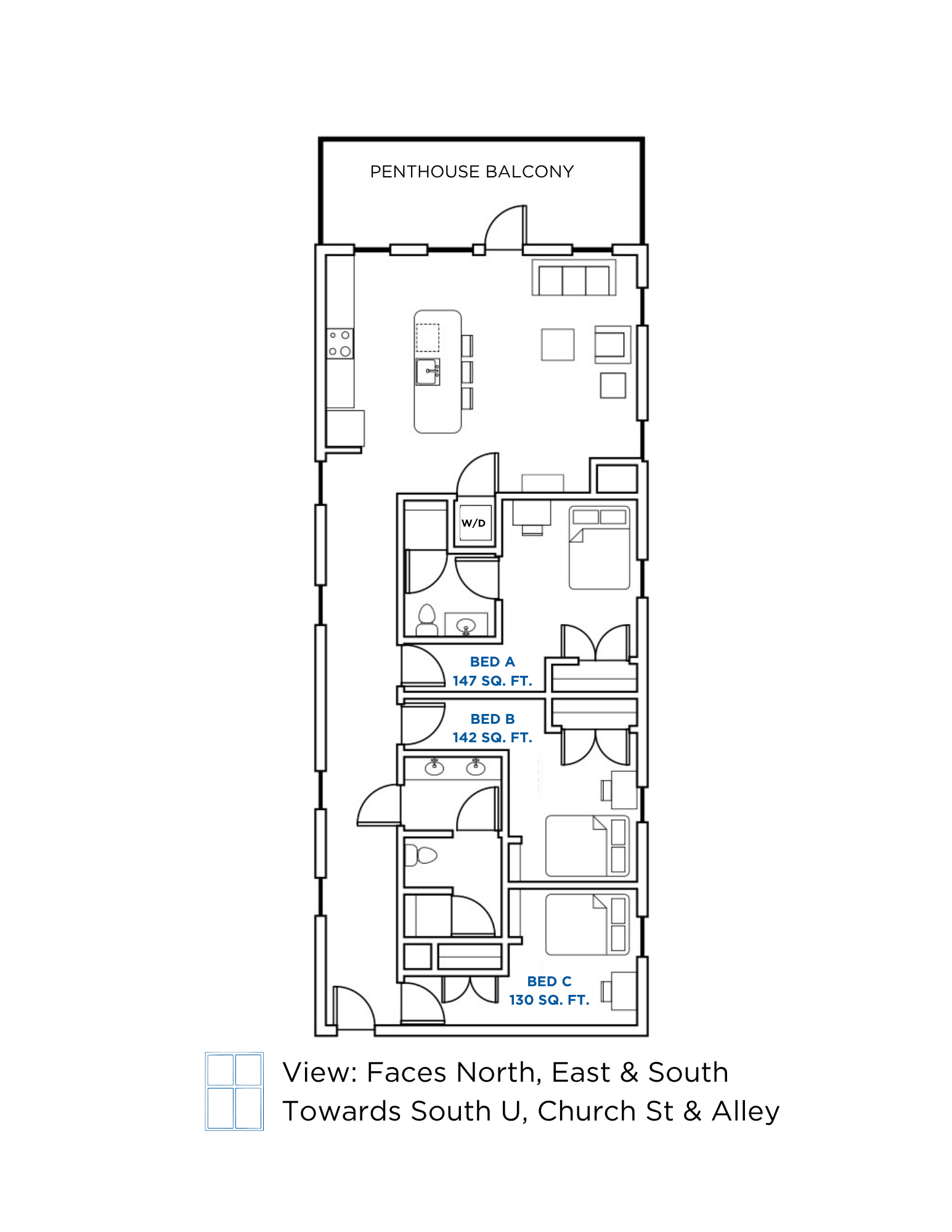 3H Floor Plan