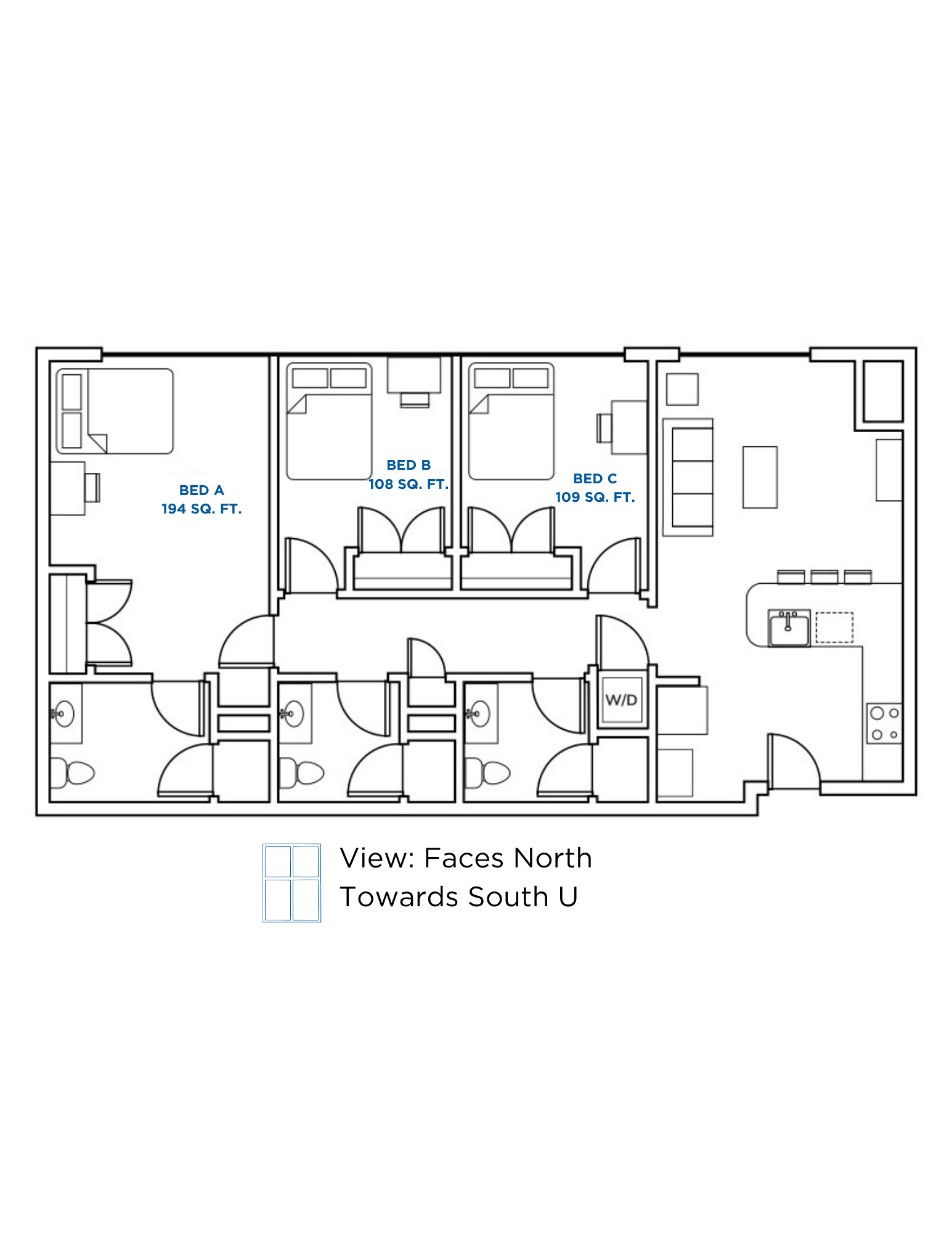 3J Floor Plan