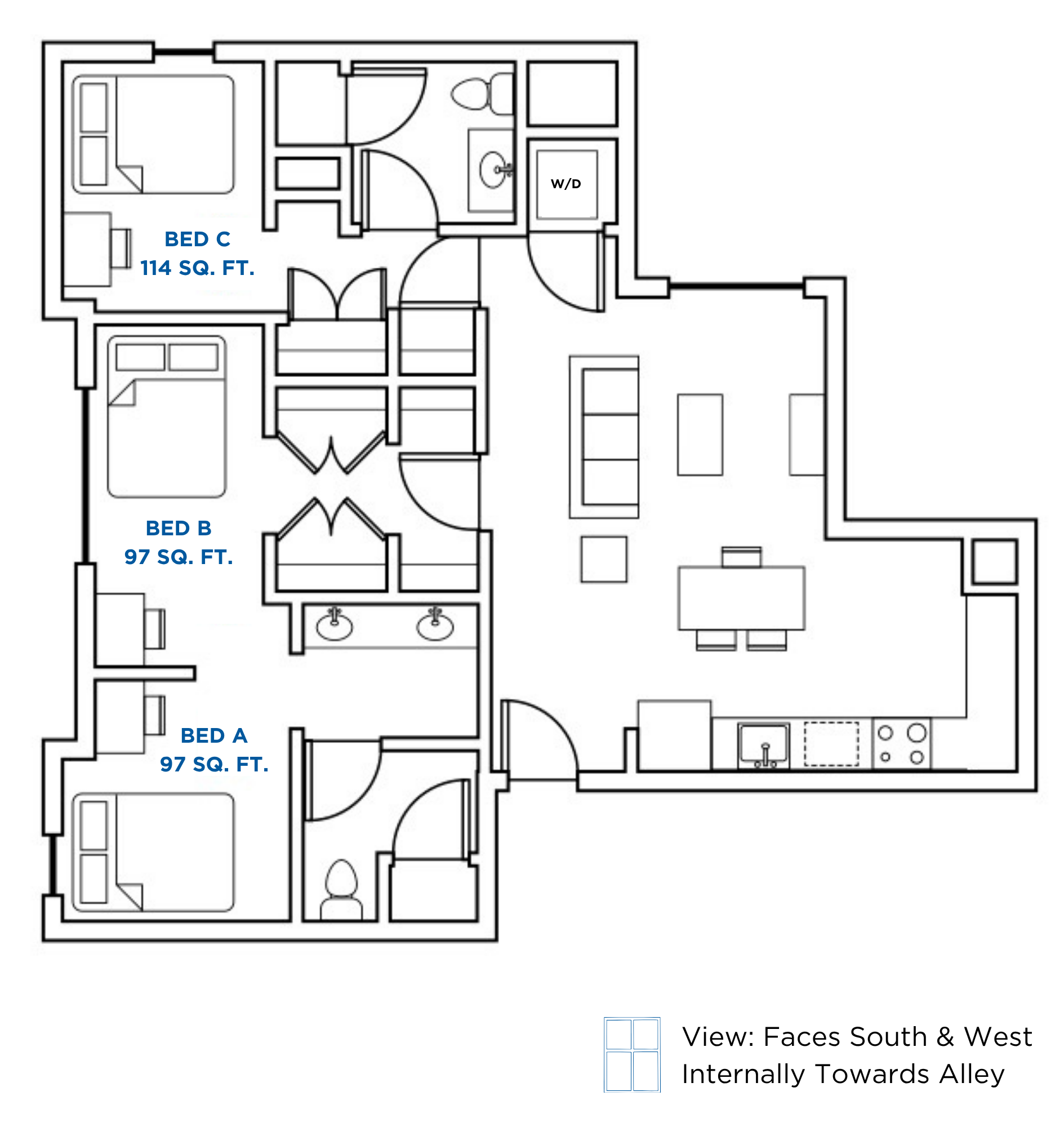 3E Floor Plan
