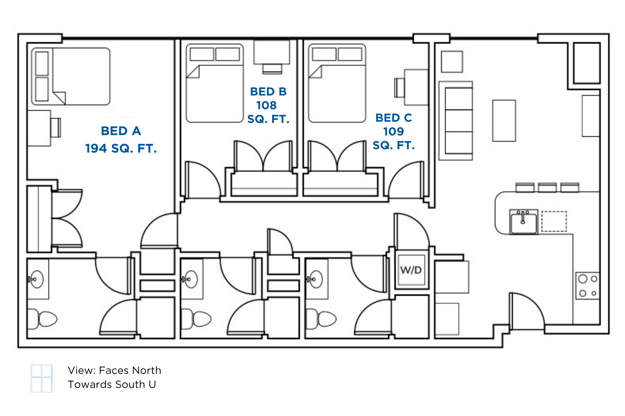3J Floor Plan