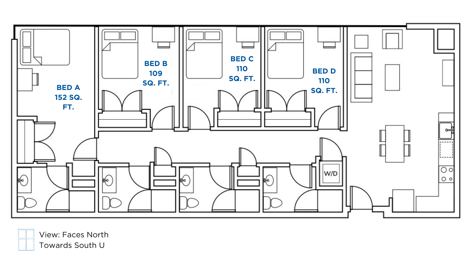 4J Floor Plan