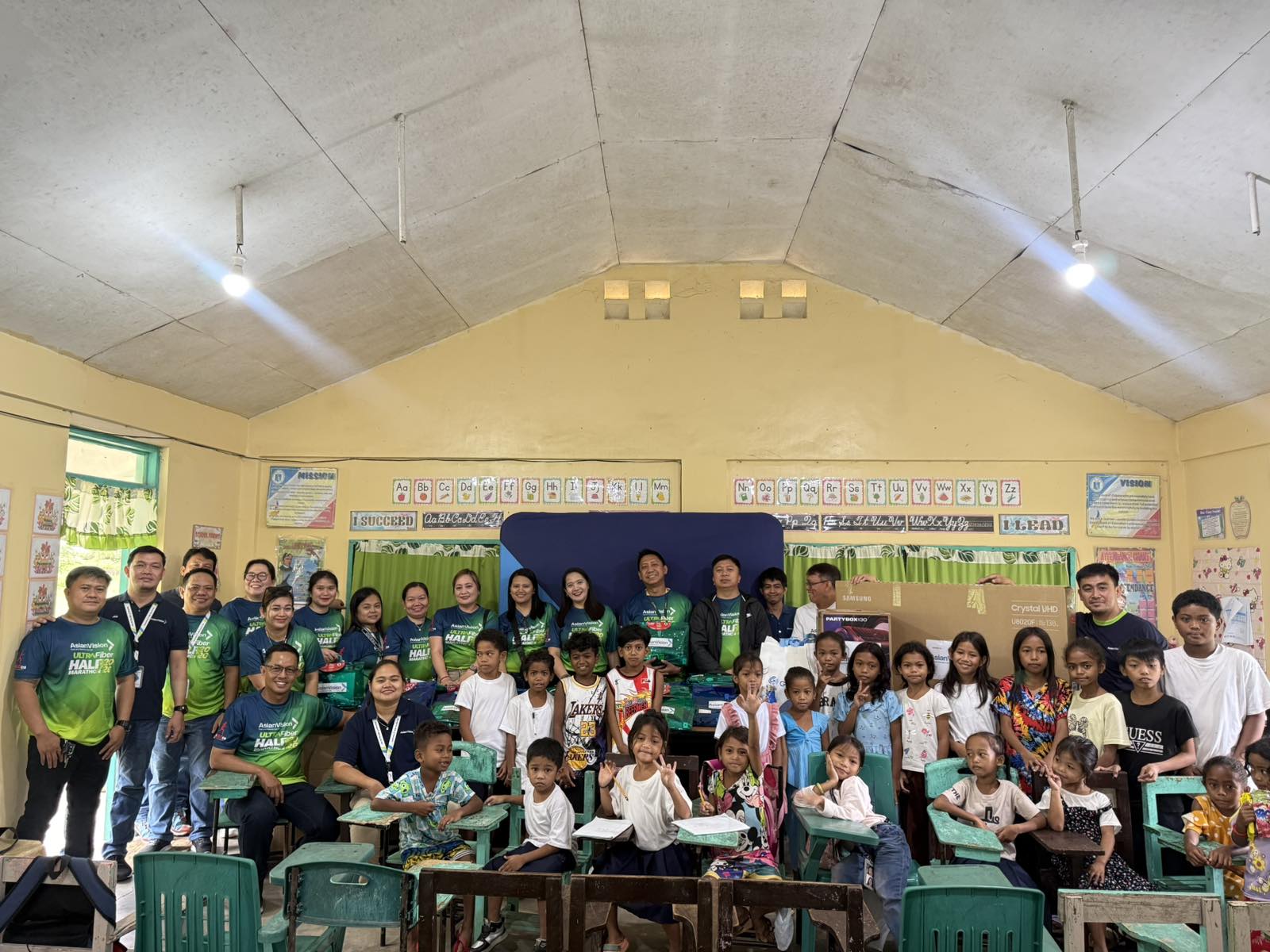 Asian Vision Gives Back Through Community Outreach at Cawag Resettlement Elementary School Subic, Zambales | July 24, 2026