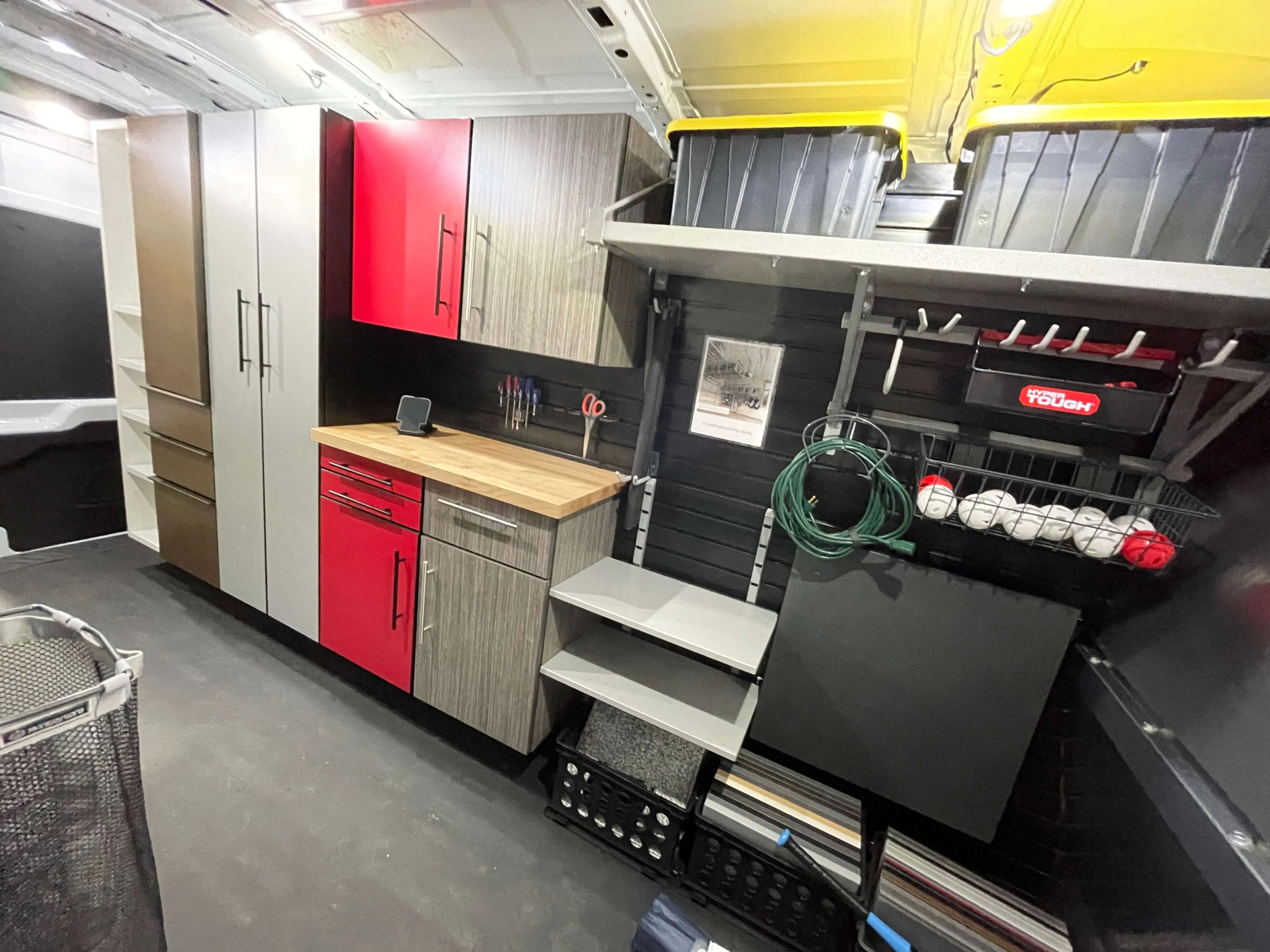 mobile garage storage showroom 
