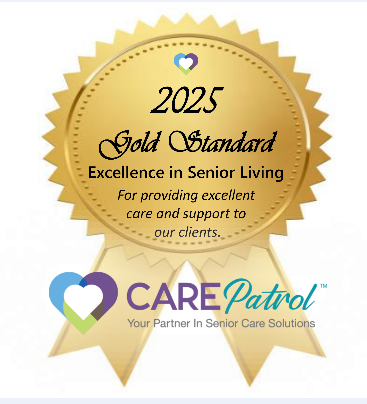 CarePatrol 2025 Gold Certificate for Excellence