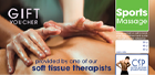 Central Somerset Physio, massage gift vouchers