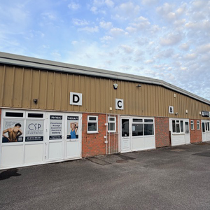 Central Somerset Physiotherapy in Bridgwater - exterior Cartwright Mill Business Centre, Brue Avenue, Bridgwater, Somerset