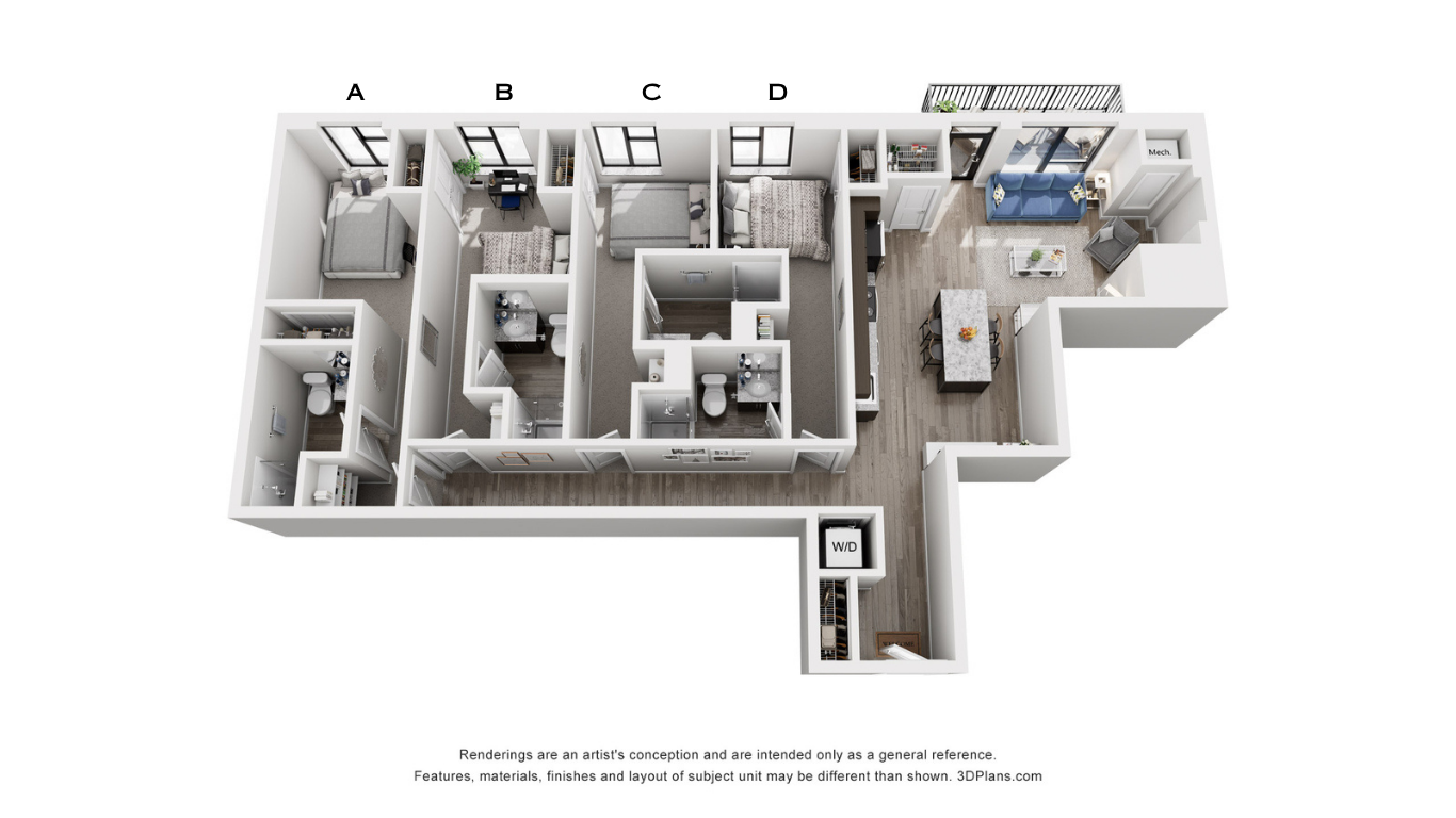 4C Floor Plan